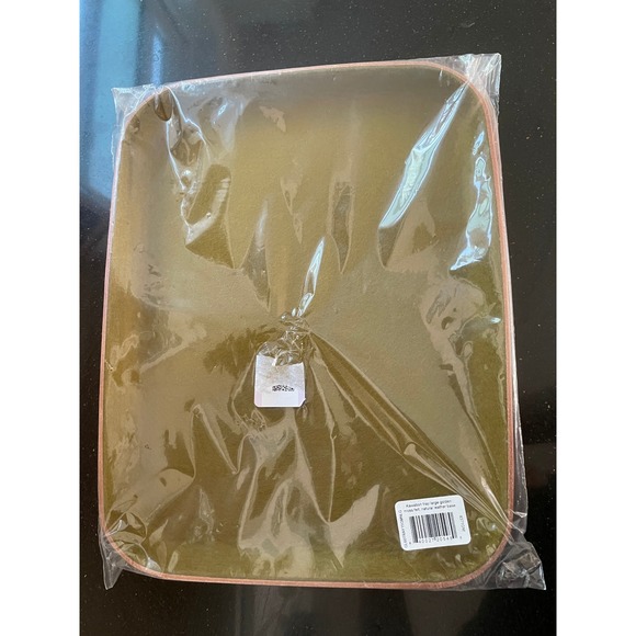 Graf Lantz Other - Graf Lanz Kawabon Tray Large Golden Moss Felt Natural Leather Base New